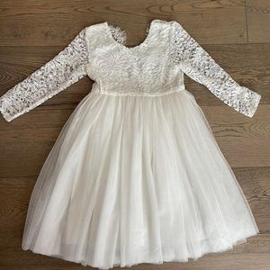 New with tags flower girl dress or white dress